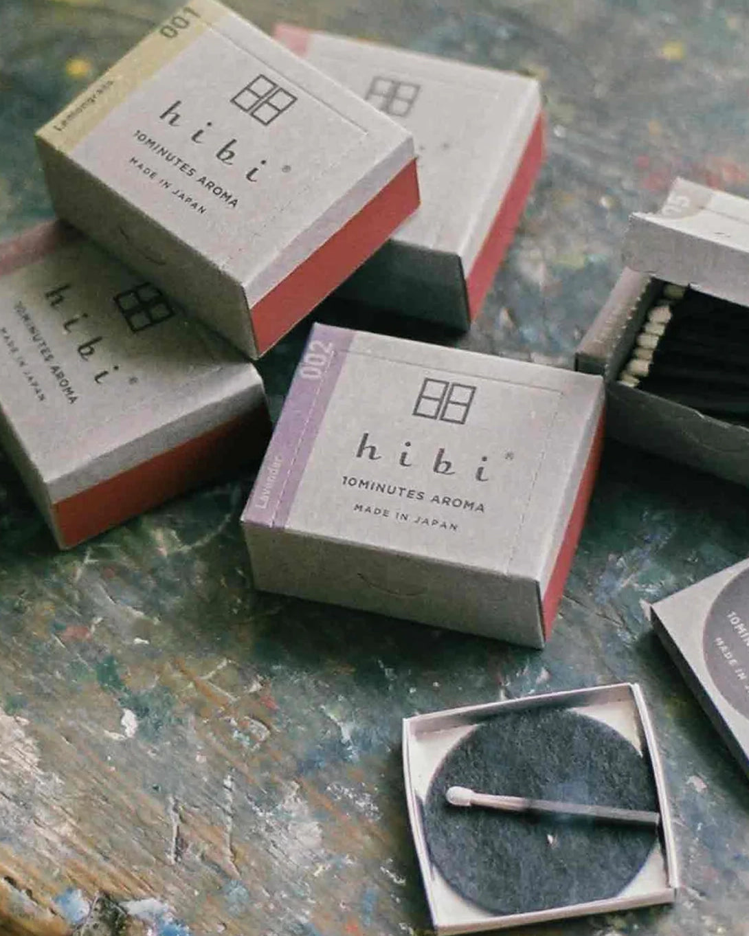 Lemongrass Hibi Large 30 Count Matchbox