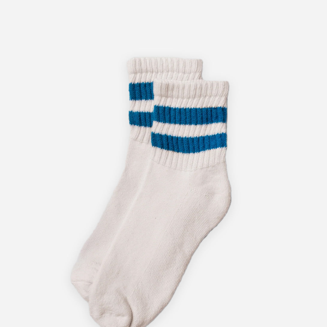 Tile The Mono Stripe Quarter Crew American Trench Crew Socks