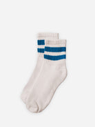 Tile The Mono Stripe Quarter Crew American Trench Crew Socks