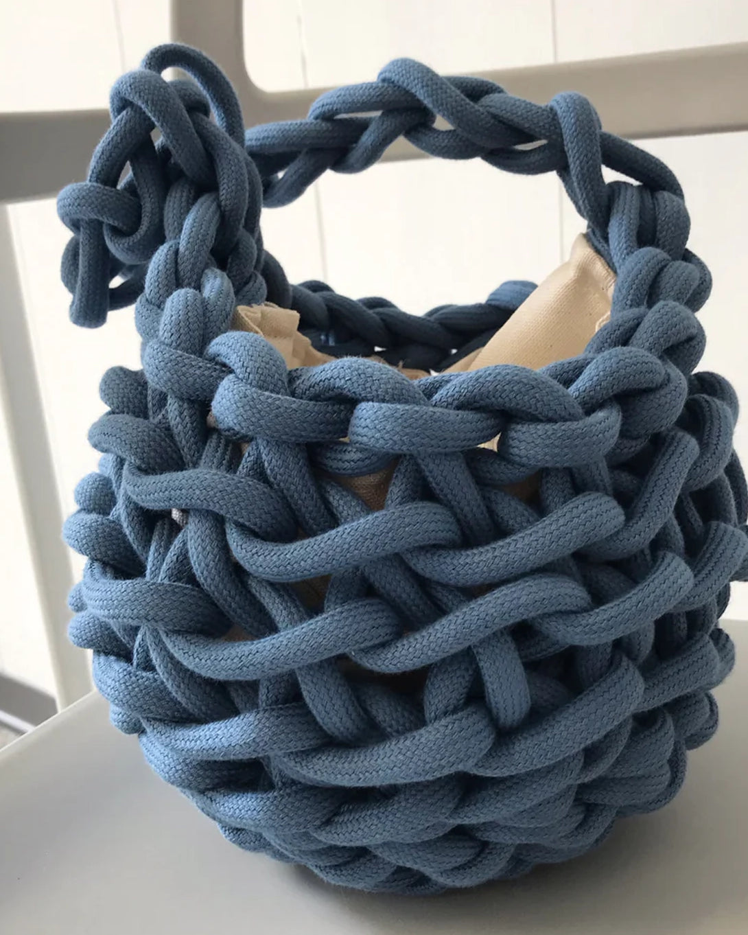 Jean Tina Bag Woven Sustainable Luxury Shoulder Bag