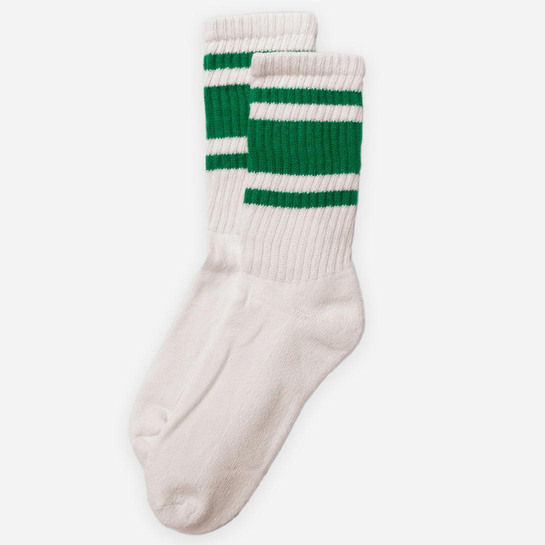 Kelly Green The Mono Stripe American Trench Socks