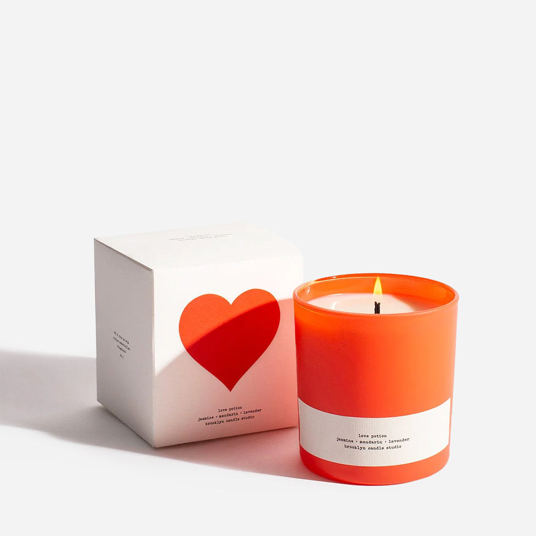Red Glass Love Potion Limited Edition Candle Brooklyn Candle Studio Candle