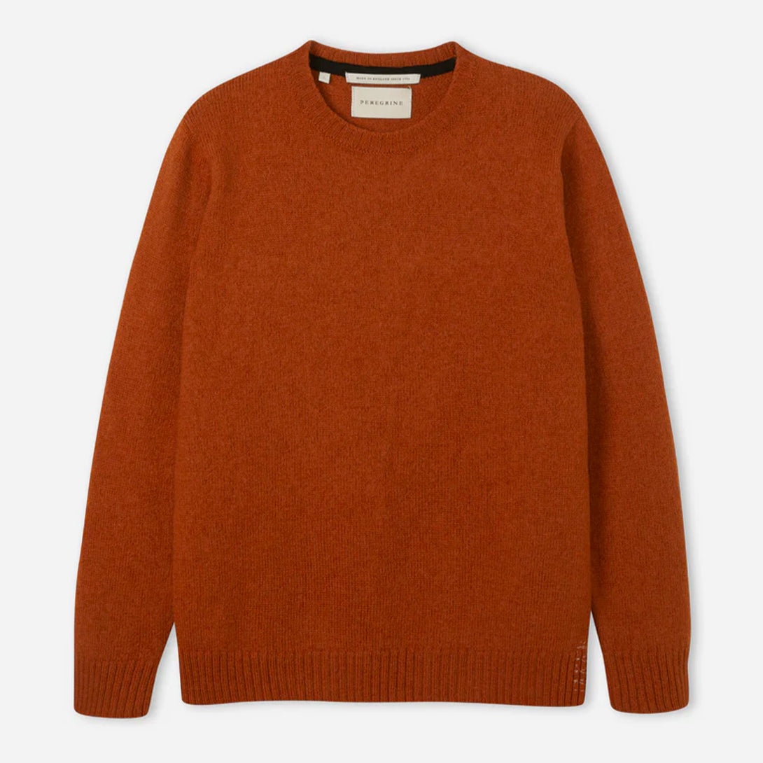Orange Maker's Crew Peregrine Crewneck Light Sweater
