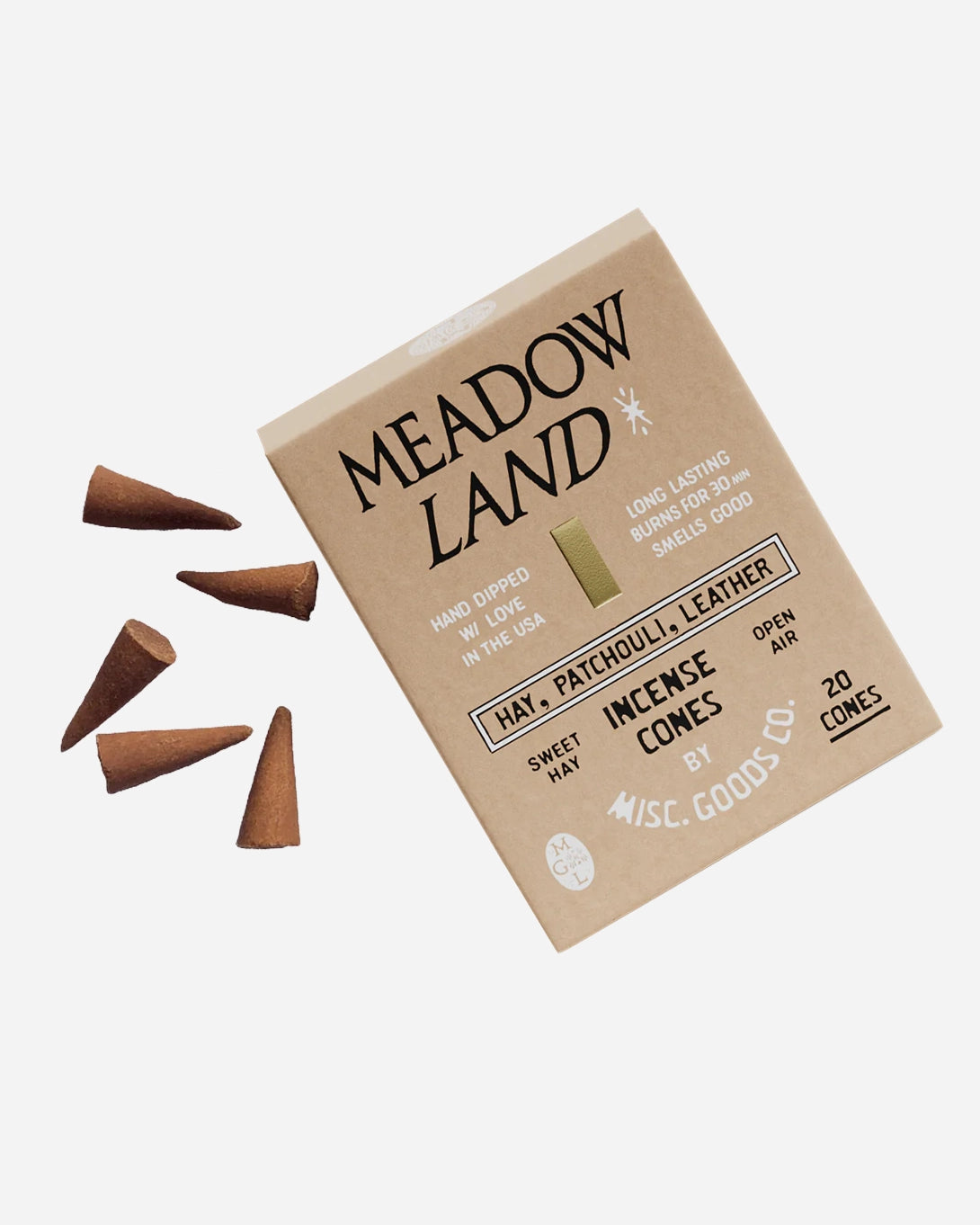 Meadowland Misc. Goods Incense Cones