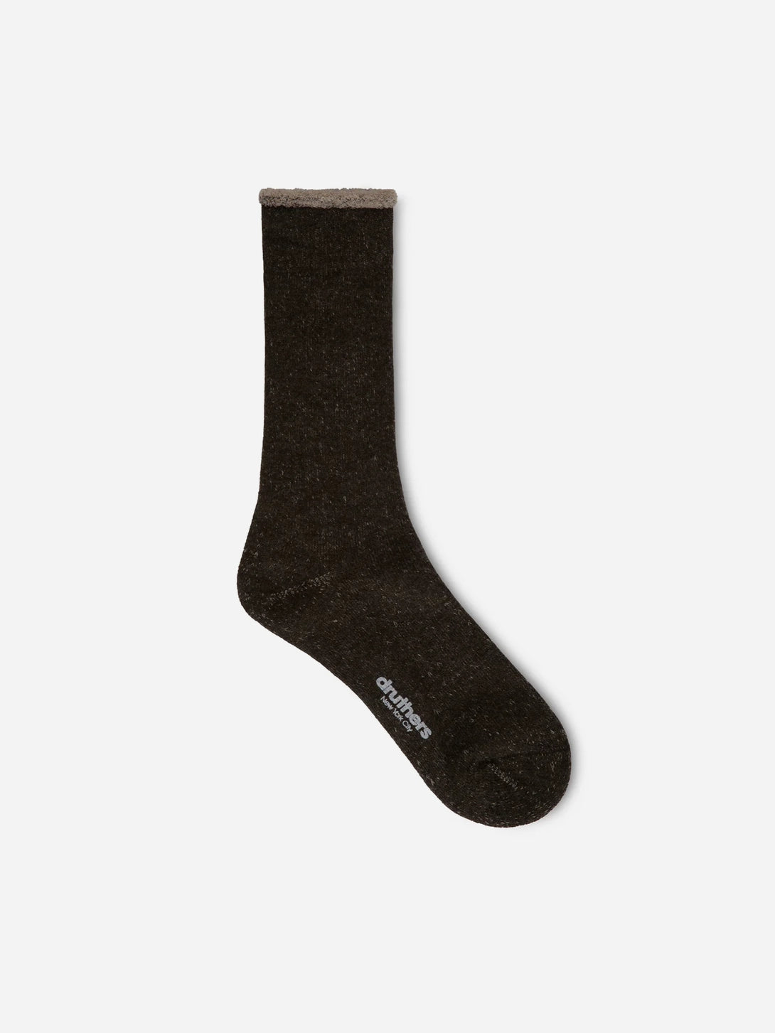 Earth Marled Merino Wool Druthers Japanese House Sock