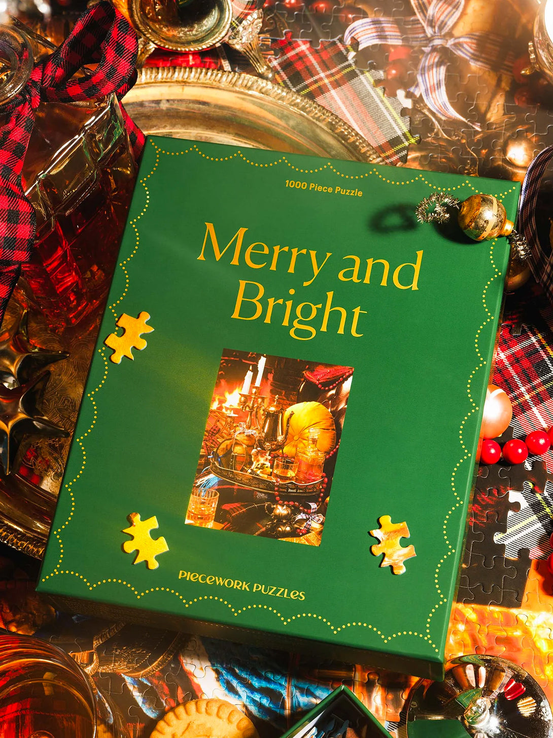 Merry & Bright 1000 Piece Puzzle Pieceworks Puzzles