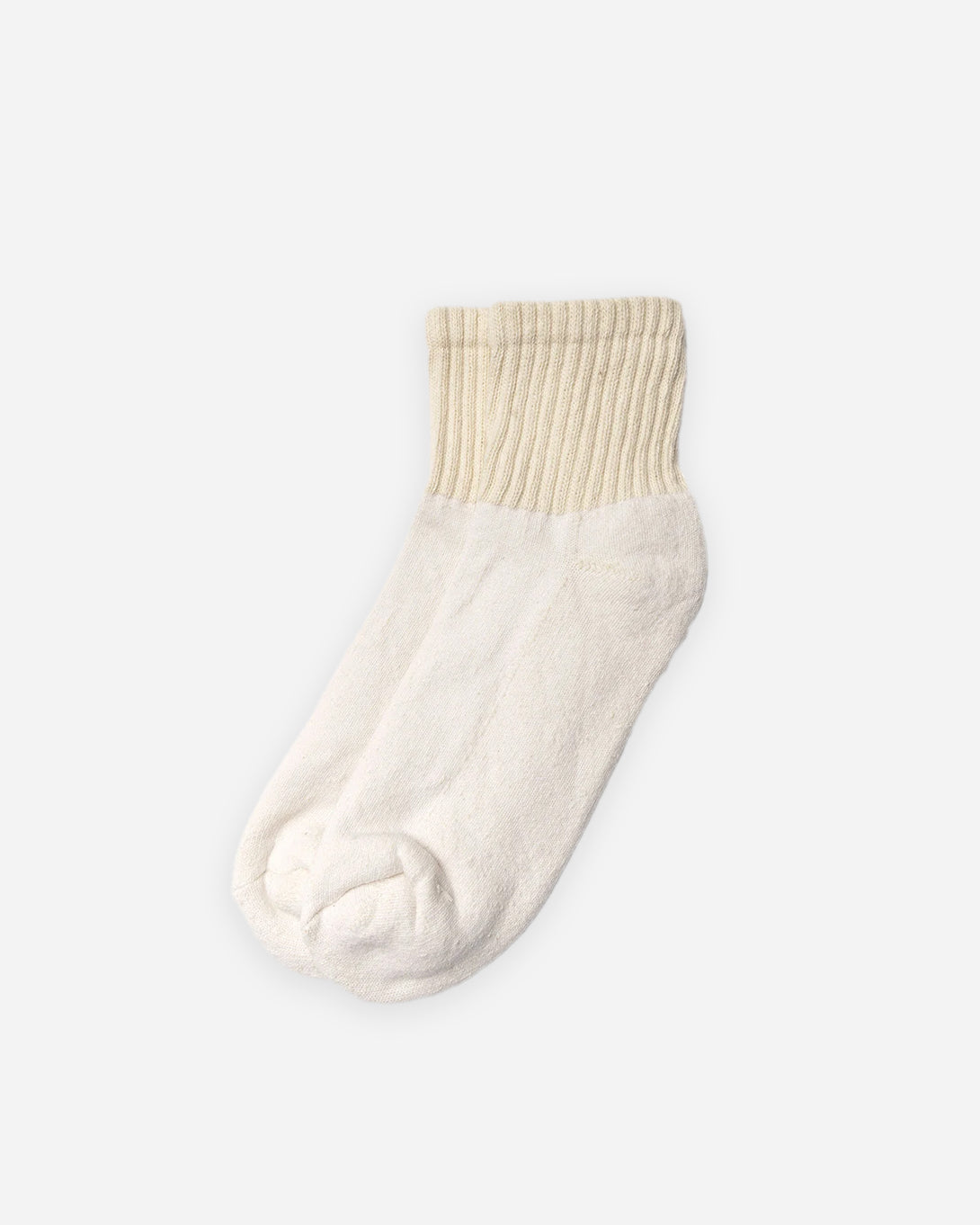 Natural The Solids Quarter Crew American Trench Socks