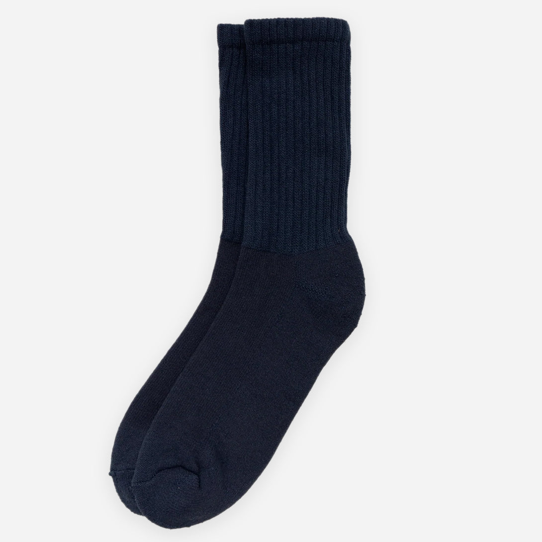 Navy The Solids Regular Crew American Trench Socks