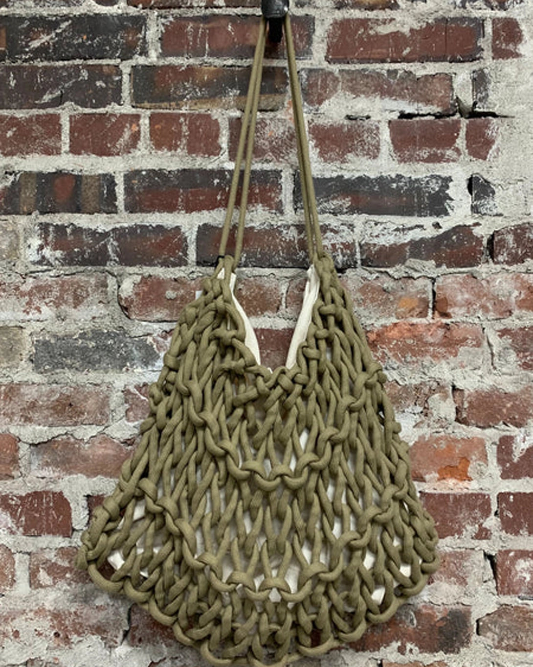 Olive Nadia Bag Alienina Woven Sustainable Luxury Shoulder Bag