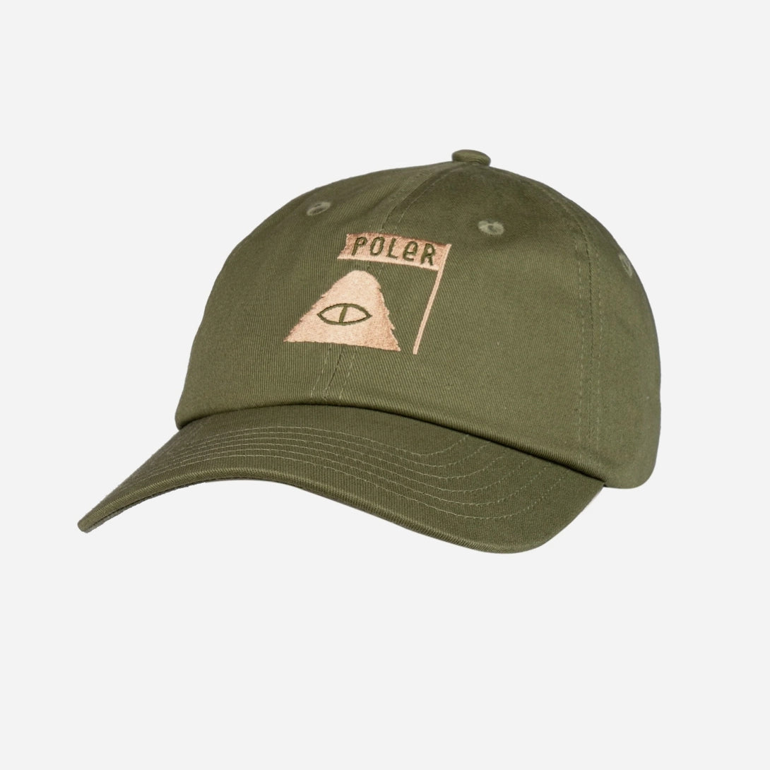 Olive Poler Summit Dad Hat