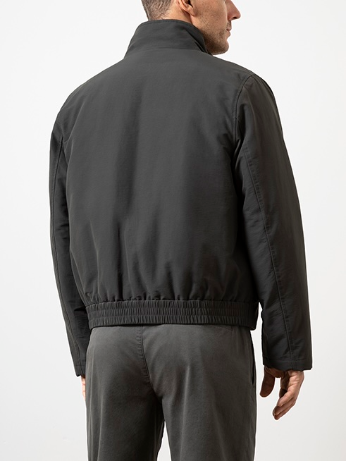 Forged Iron Barretto Padded Jacket Mens Water Repellent Jacket Button Up Closure Jacket Winter Jacket