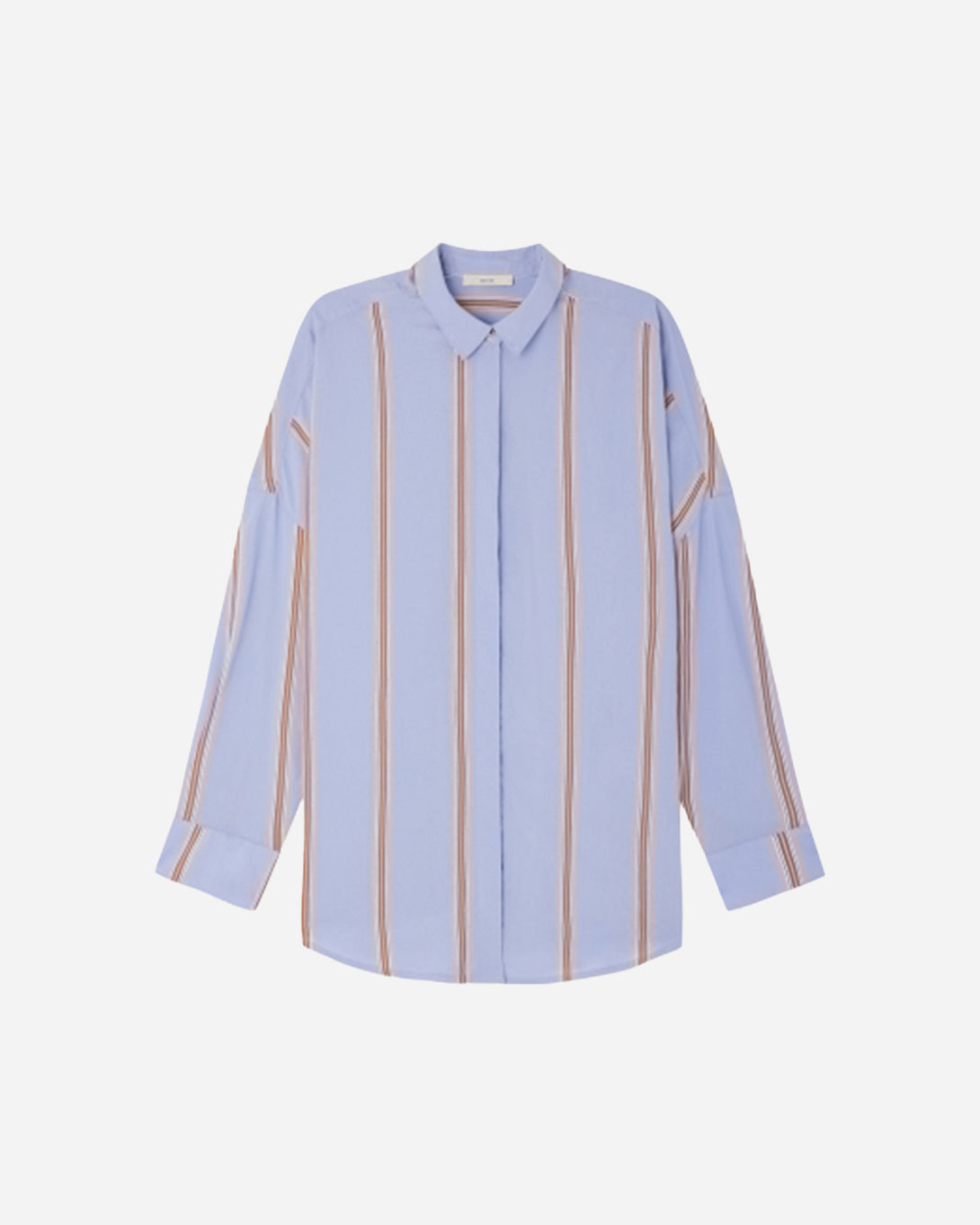 Lavender Malt Celona Womens Sessun Shirt Striped Womens Button Up