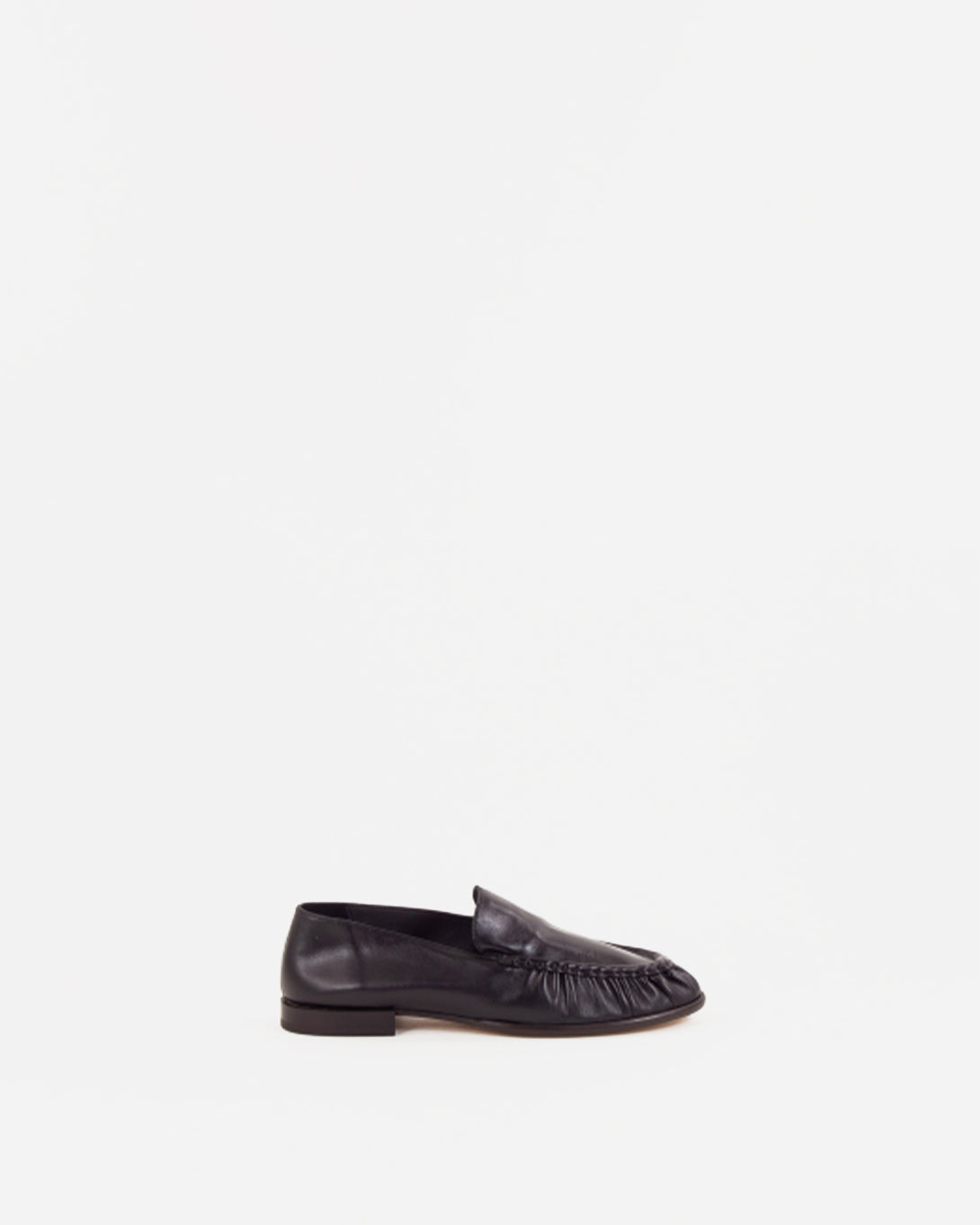 Black Leather AyanoSessun Womens Shoes Womens Flats
