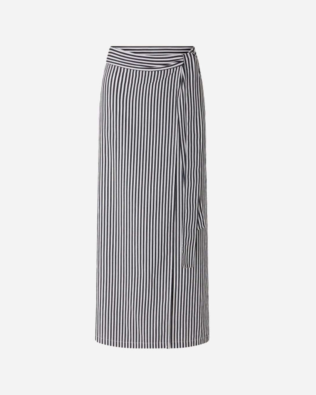 Whiblack Love ST Sessun Womens Skirt Black and White Striped Skirt