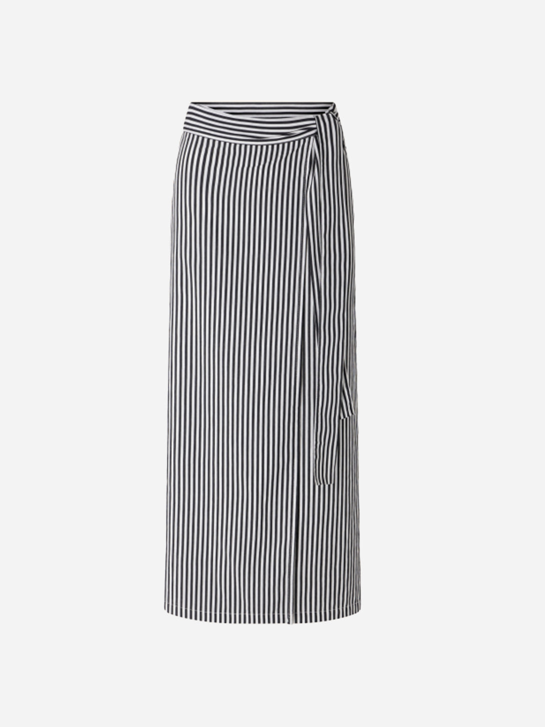 Whiblack Love ST Sessun Womens Skirt Black and White Striped Skirt