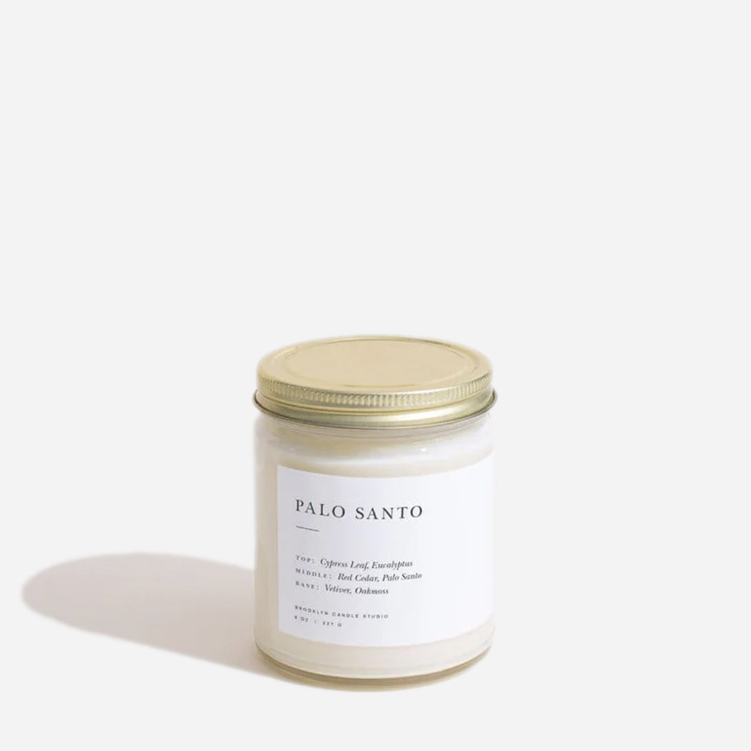 Palo Santo Jar Candle Brooklyn Candle Studio