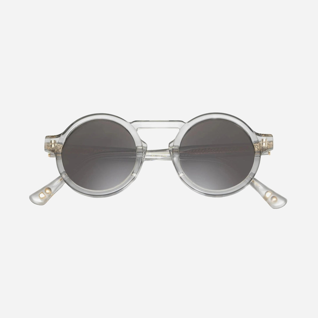 Slate Panda Oscar Dean Round Frame Sunglasses