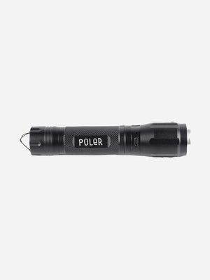 Black Flashlight Poler Handheld Small