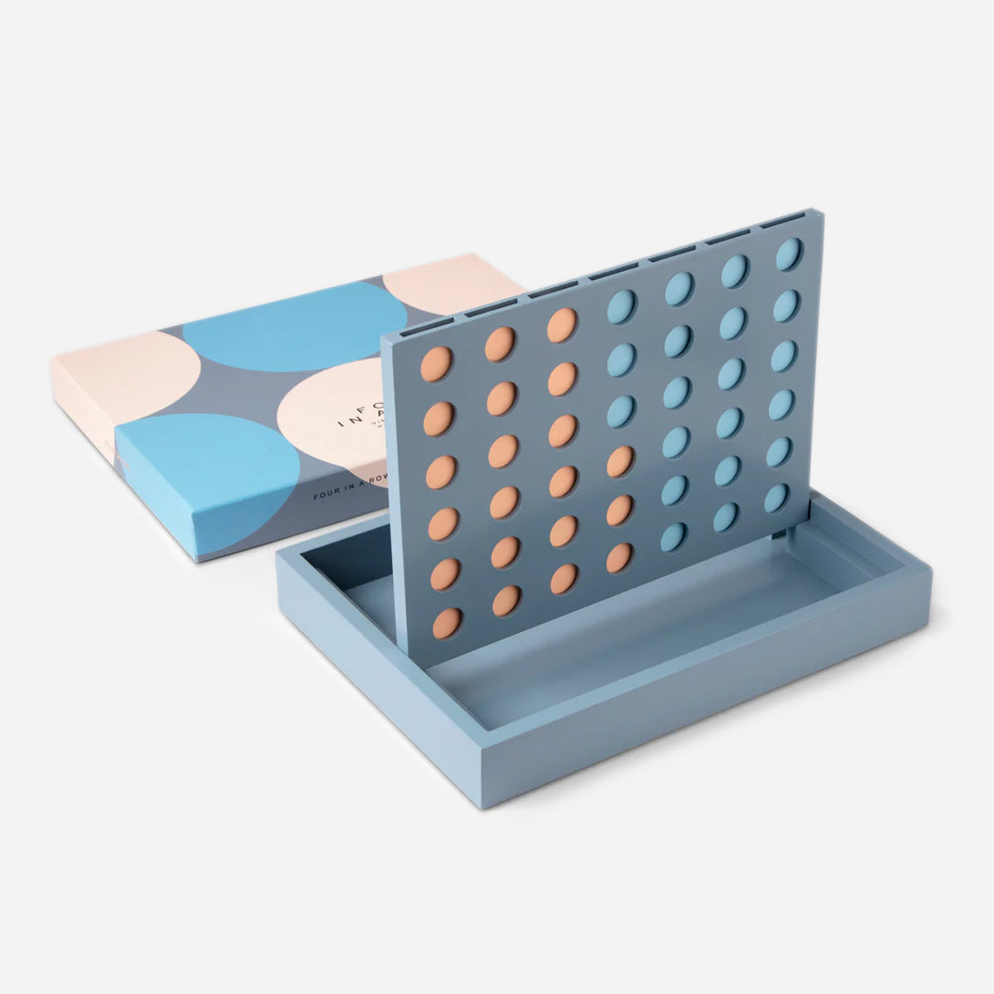 Blue/Cream Play - Four in a Row