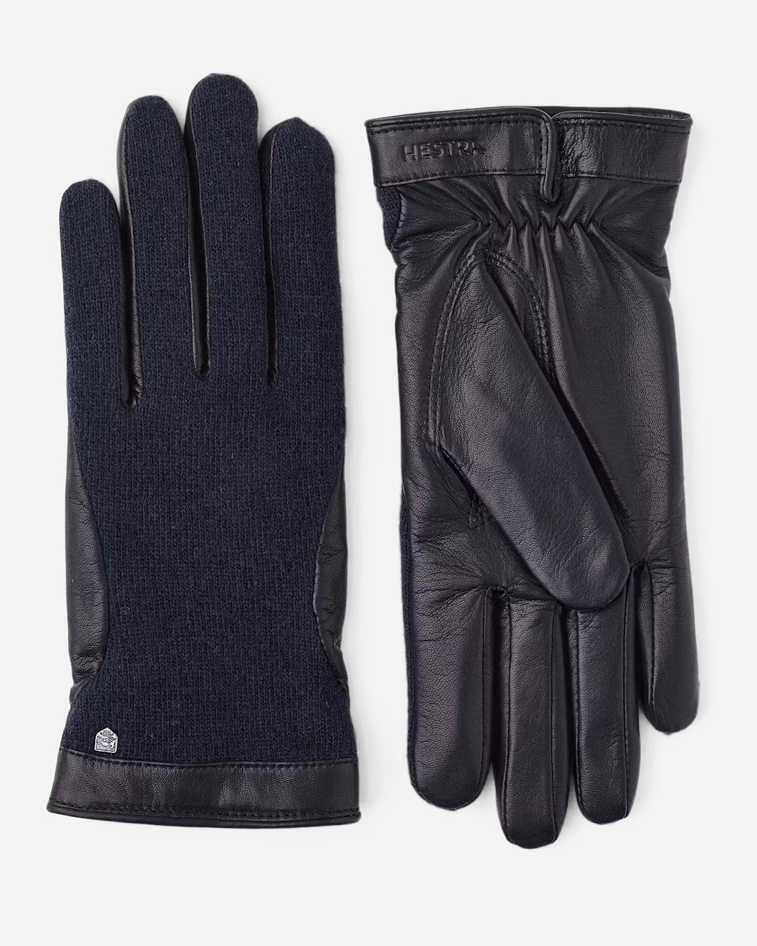 Black/Black Saga Hestra Gloves