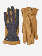 Charcoal/Camel Saga Hestra Fashion Winter Gloves