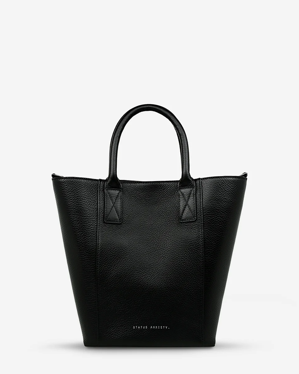 Black Happy Medium Status Anxiety Bag Womens Leather Bag