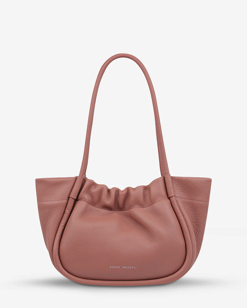 Dusty Rose Ordinary Pleasures Status Anxiety Bag Womens Leather Handbag