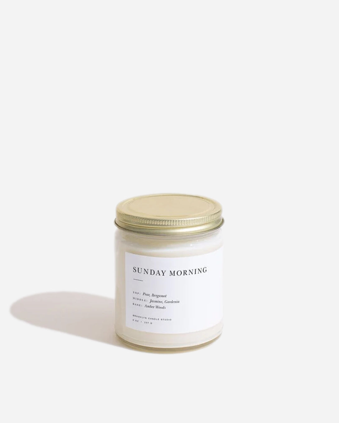 Sunday Morning Jar Candle Brooklyn Candle Studio