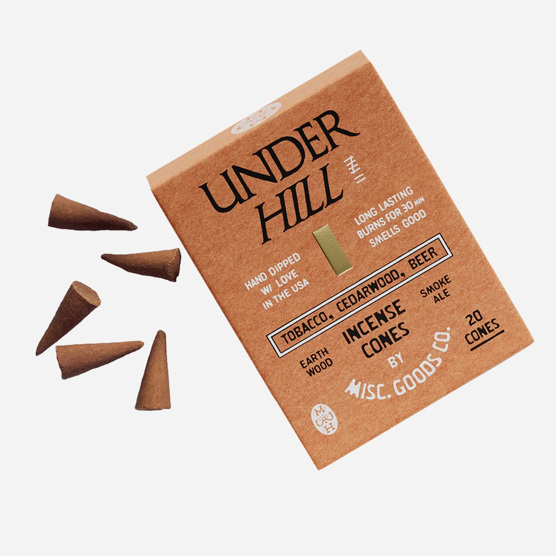 Underhill Misc. Goods Incense Cones