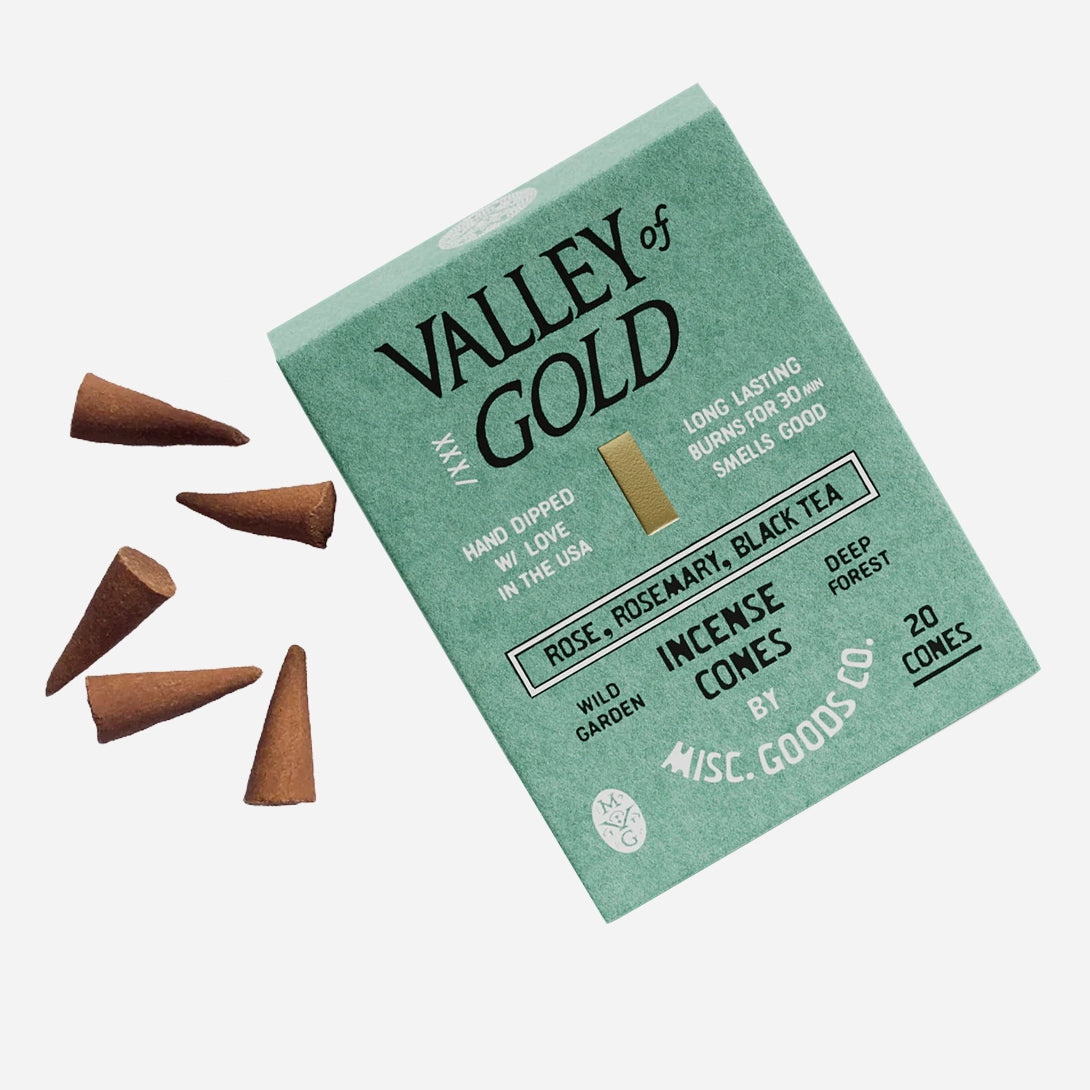 Valley of Gold Misc. Goods Incense Cones