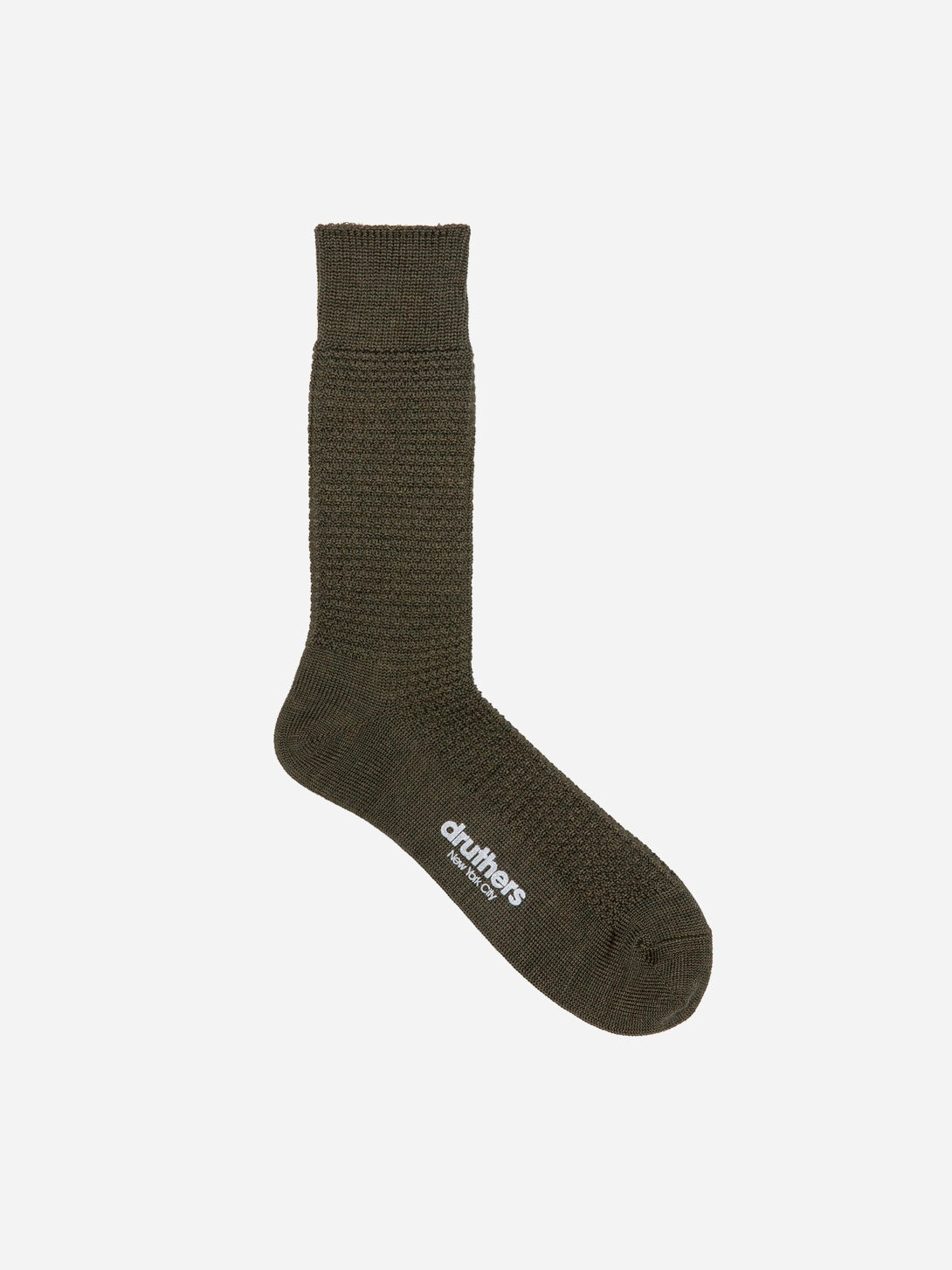 Army Merino Wool Waffle Sock Druthers