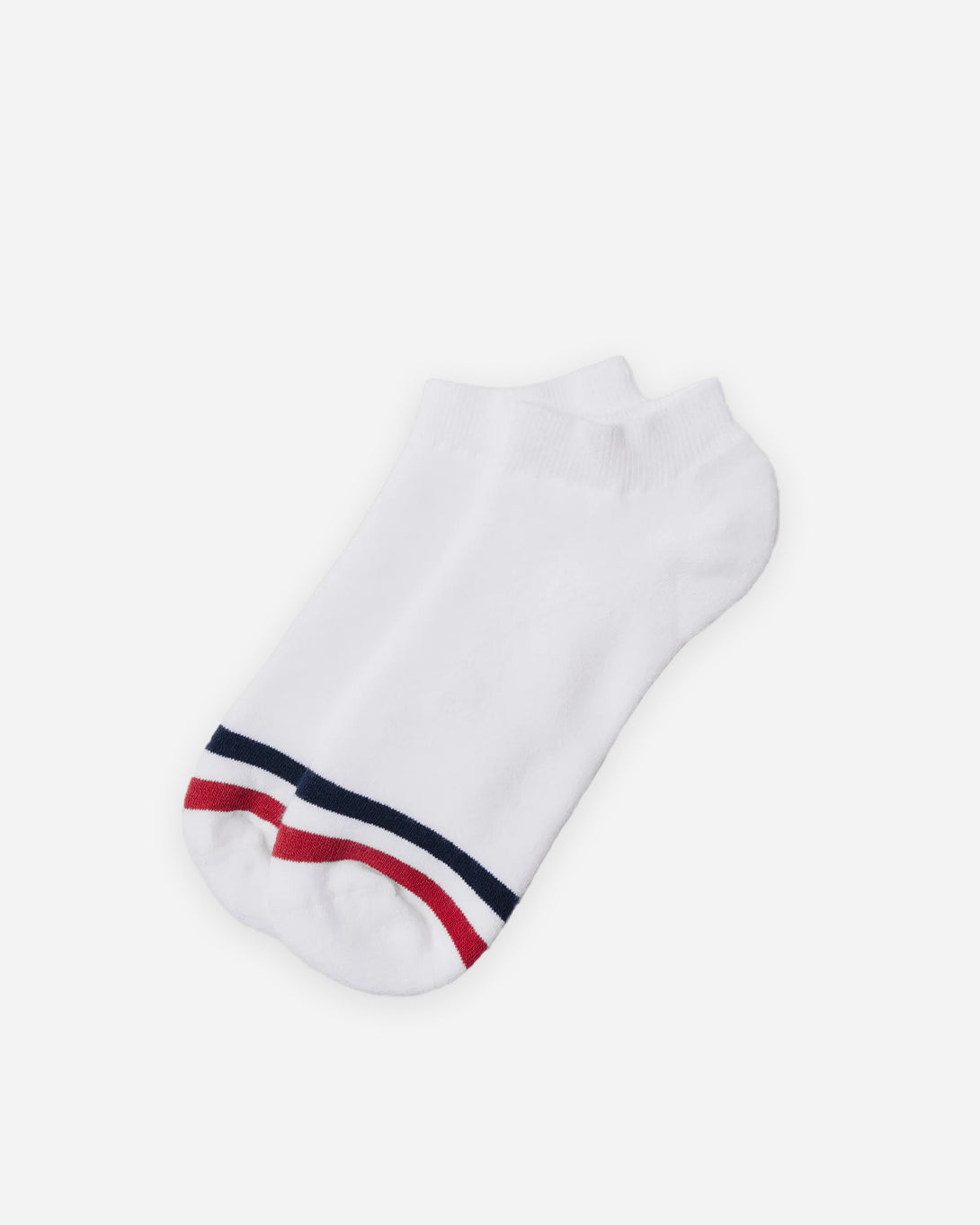 White The Kennedy Stripe American Trench Ankle Socks