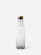 SMOKE BRASS LID bottle carafe 34 oz menu