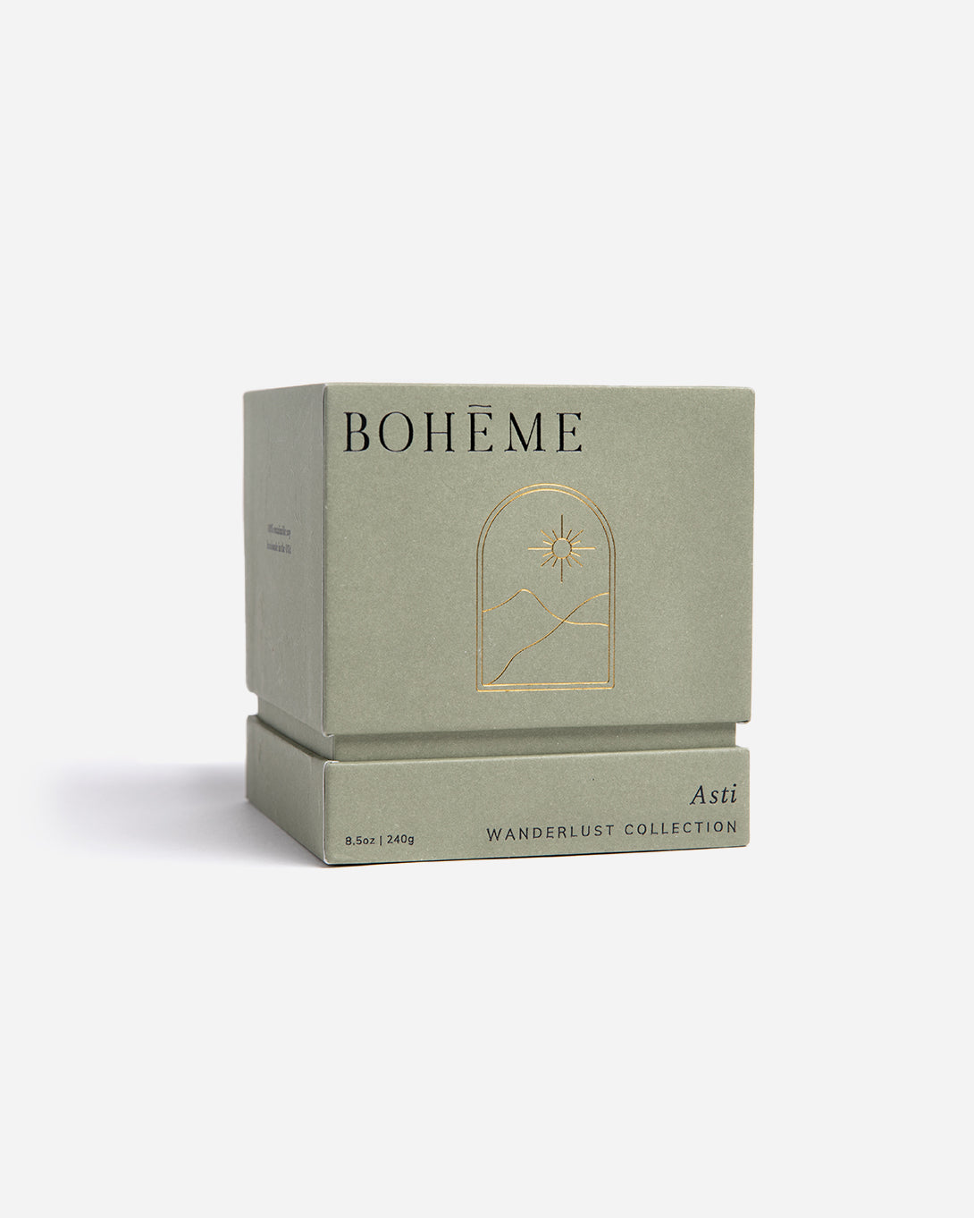 Asti candle for men and women unisex boheme