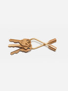 Brass Closed Helix Keyring Men’s Craighill keychain ONS Clothing