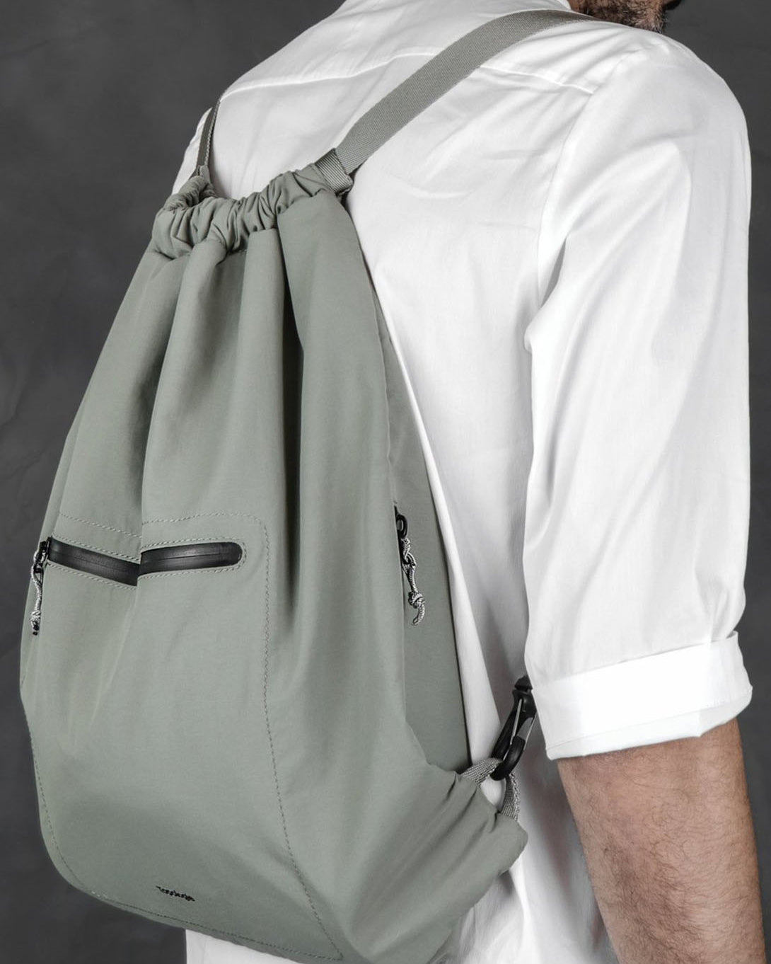 Moss Topologie Draw String Tote