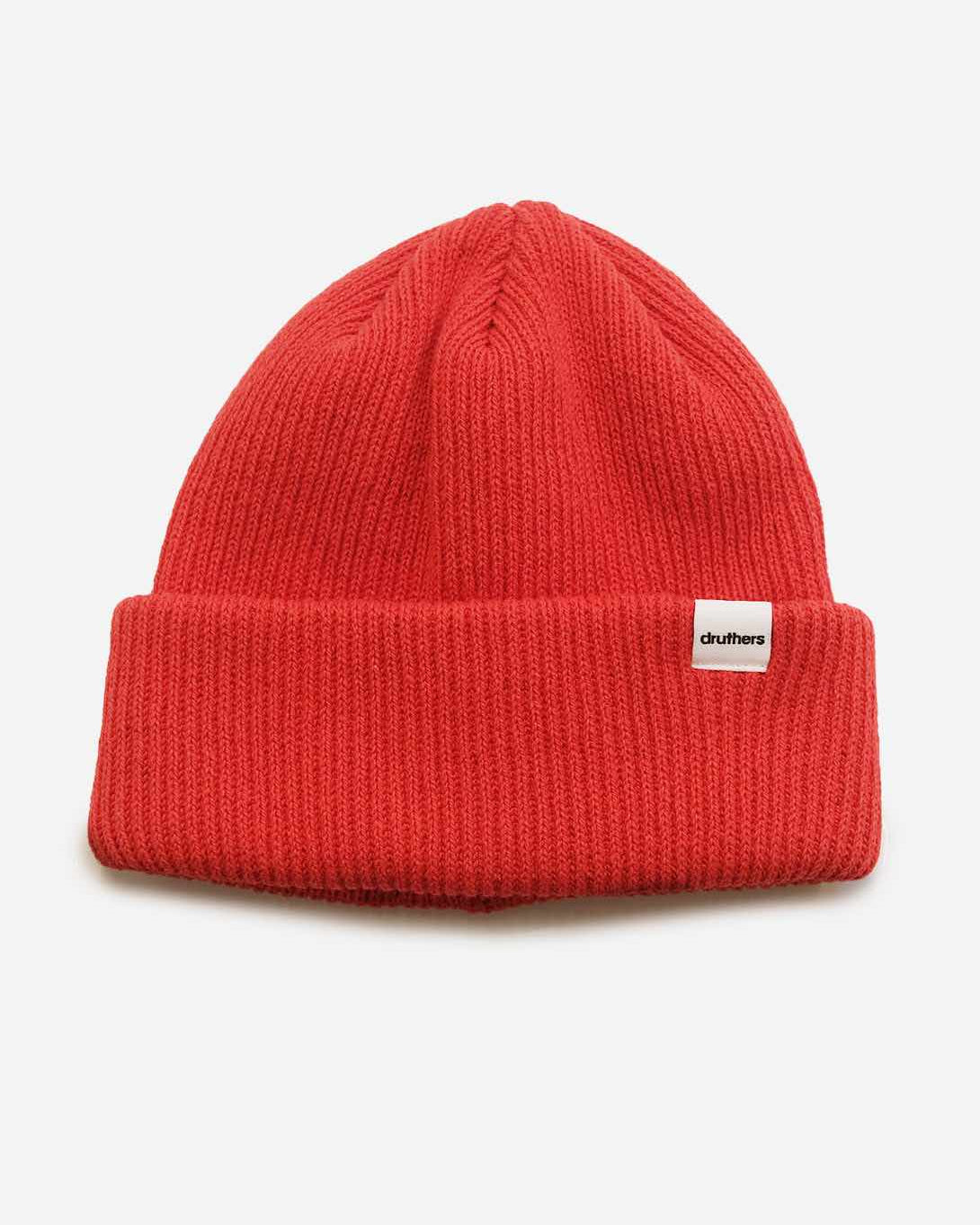 Red ONS Clothing Men's Druthers Knit Beanie