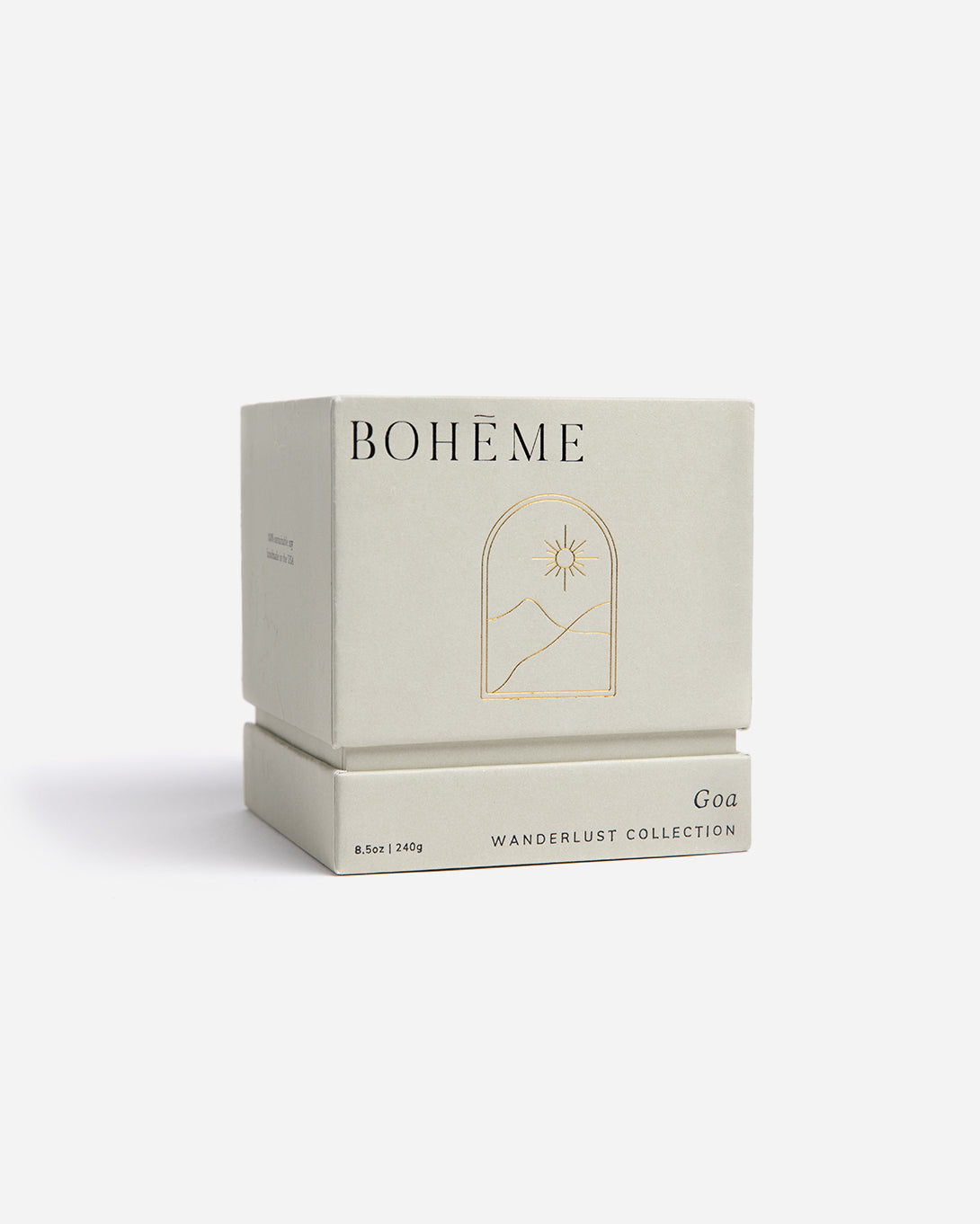 Goa candle for men and women unisex boheme