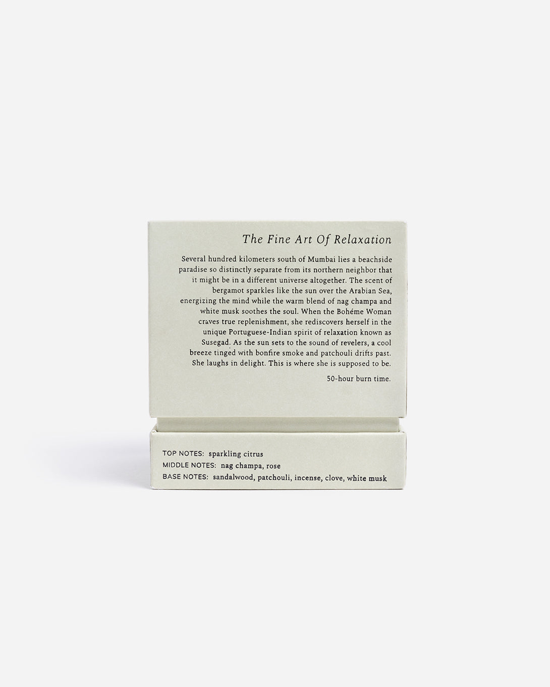 Goa candle for men and women unisex boheme