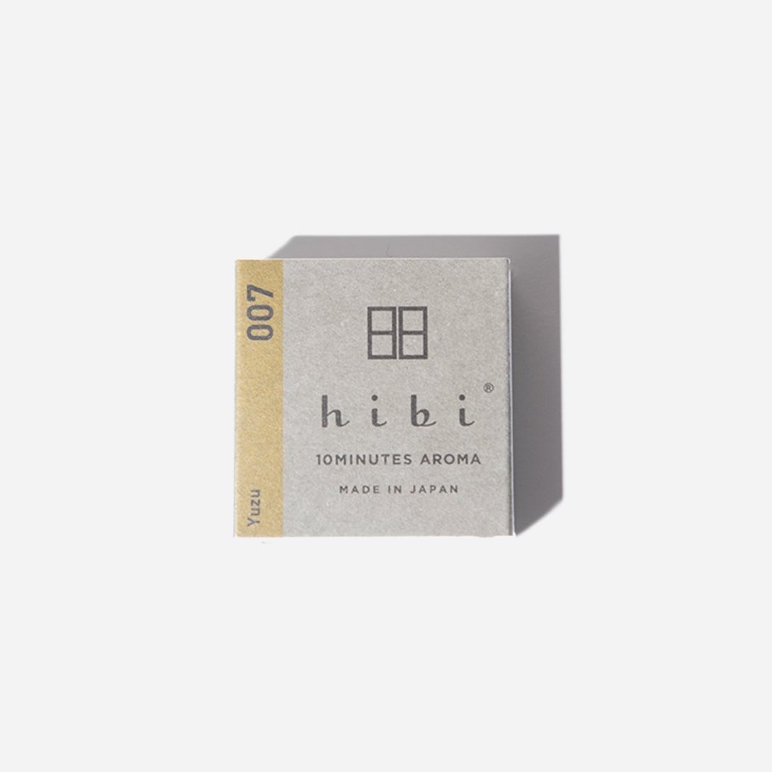 YUZU incense match sticks yuzu hibi