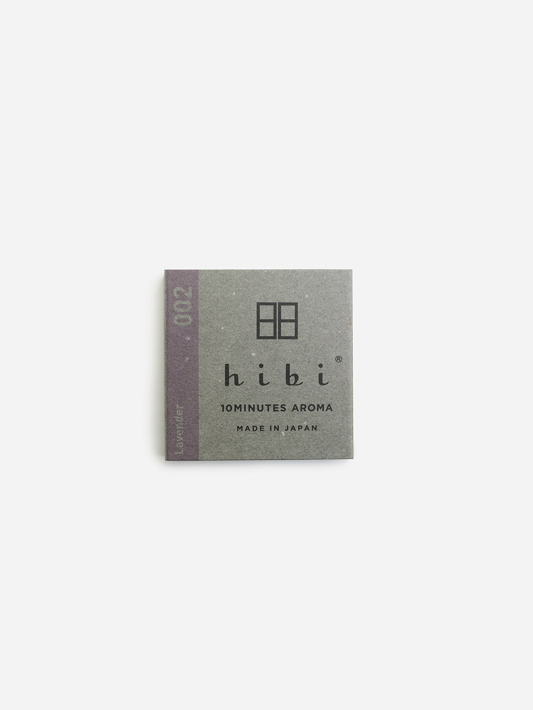 Lavender Japanese incense match sticks hibi