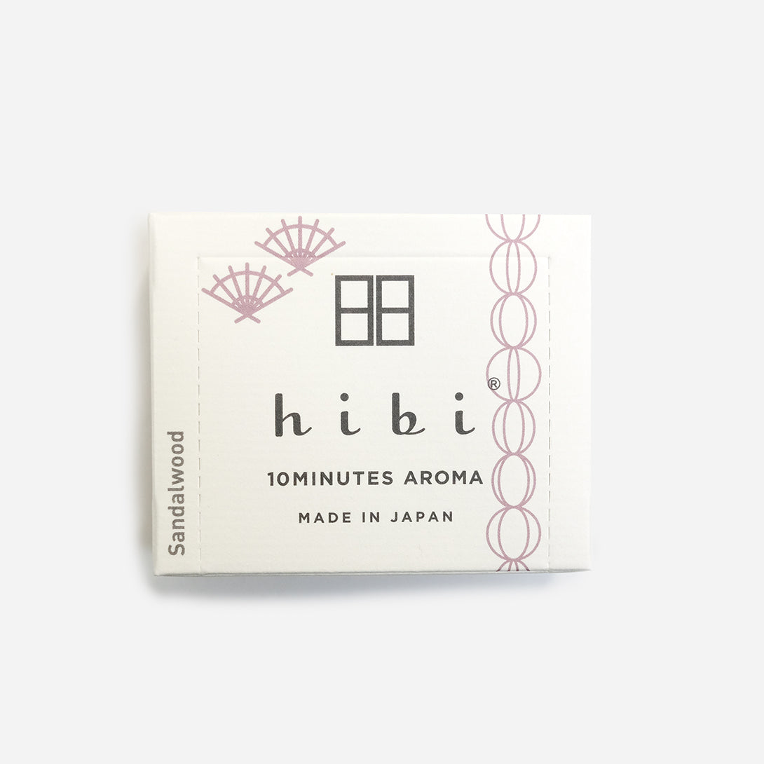 Sandalwood Japanese incense match sticks hibi