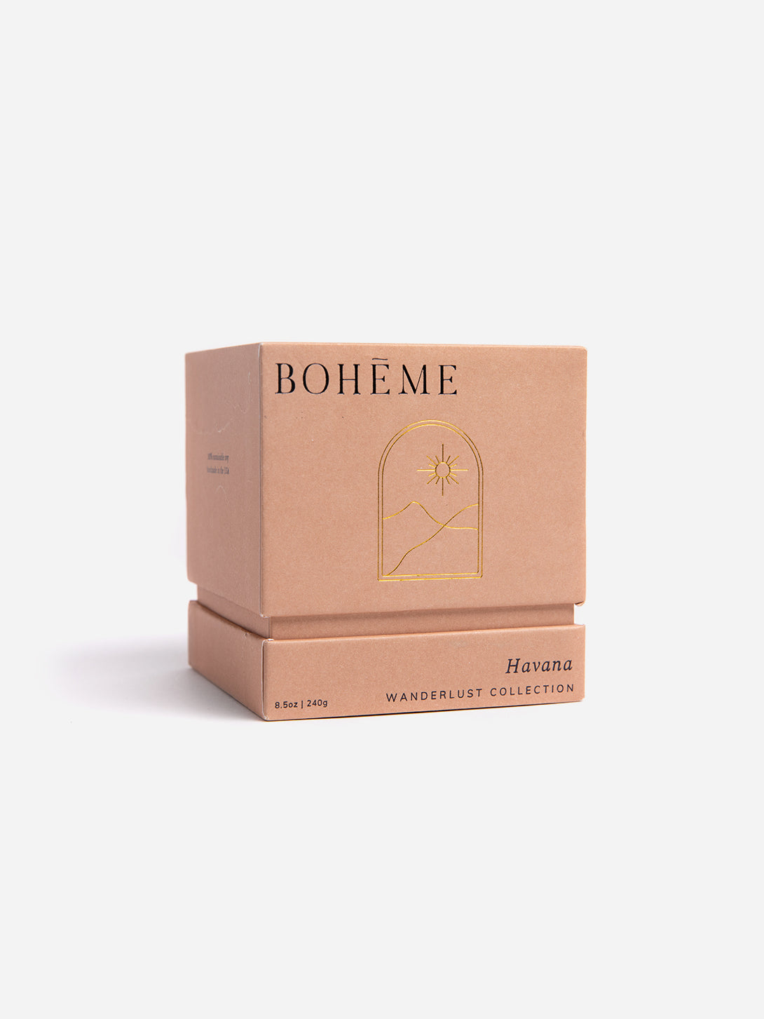 Havana candle for men and women unisex boheme