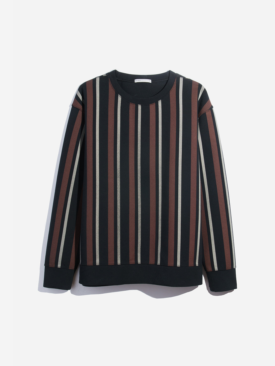 ORANGE STRIPE mens long sleeve t shirts angelo crew ons clothing