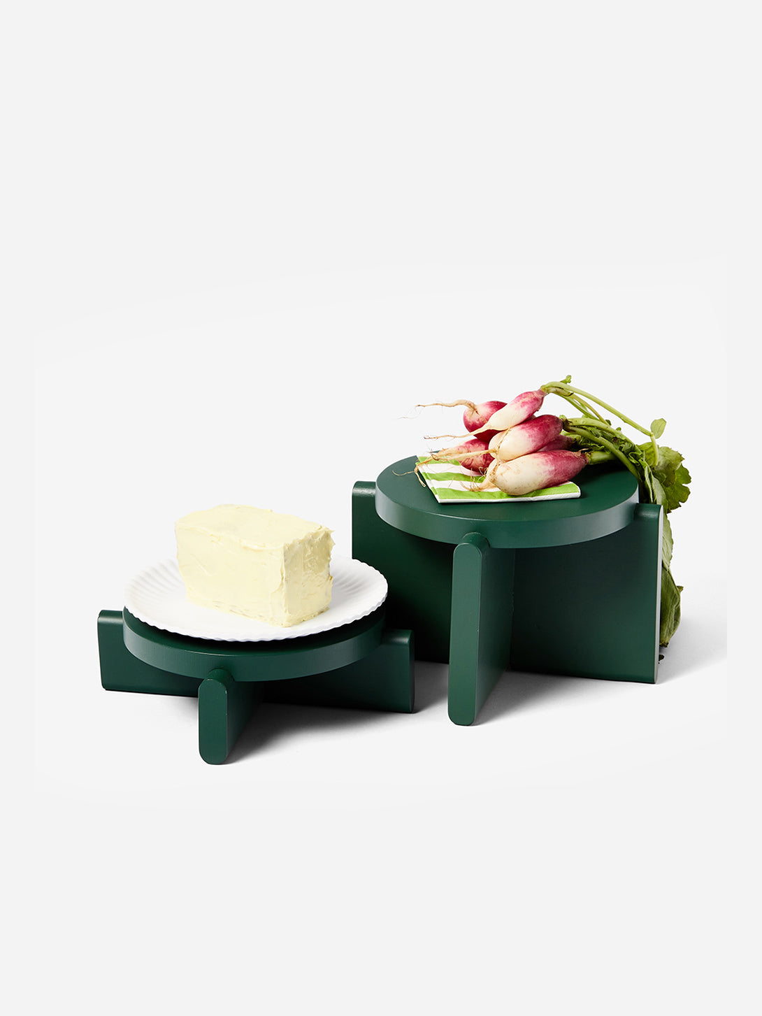 Green Plant Pedastal