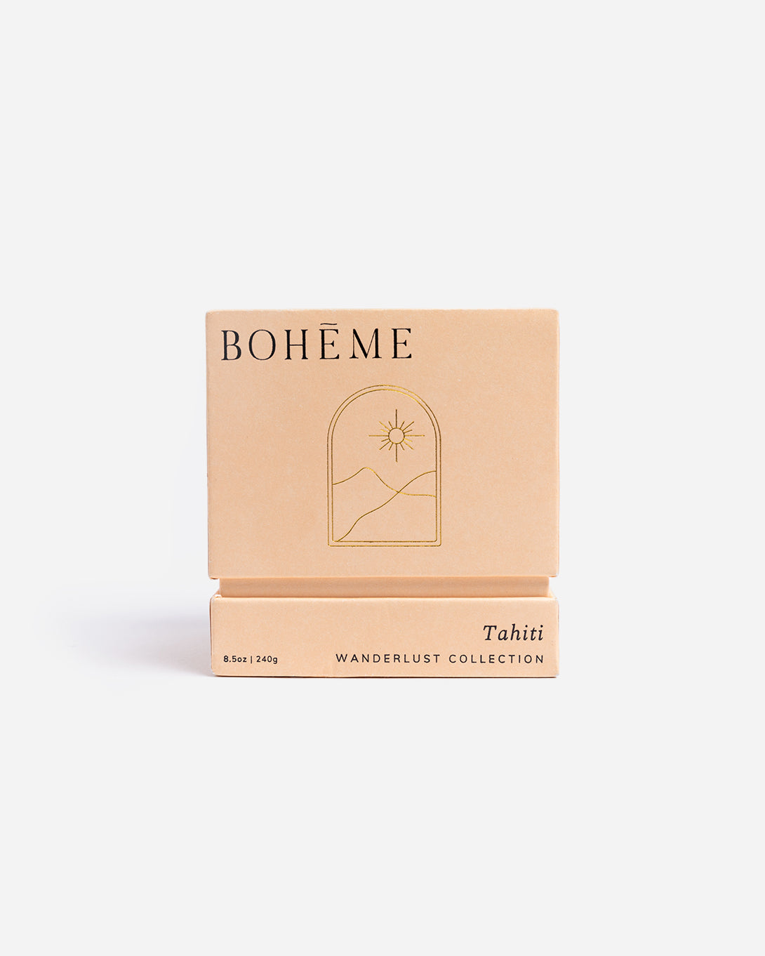 Tahiti candle for men and women unisex boheme