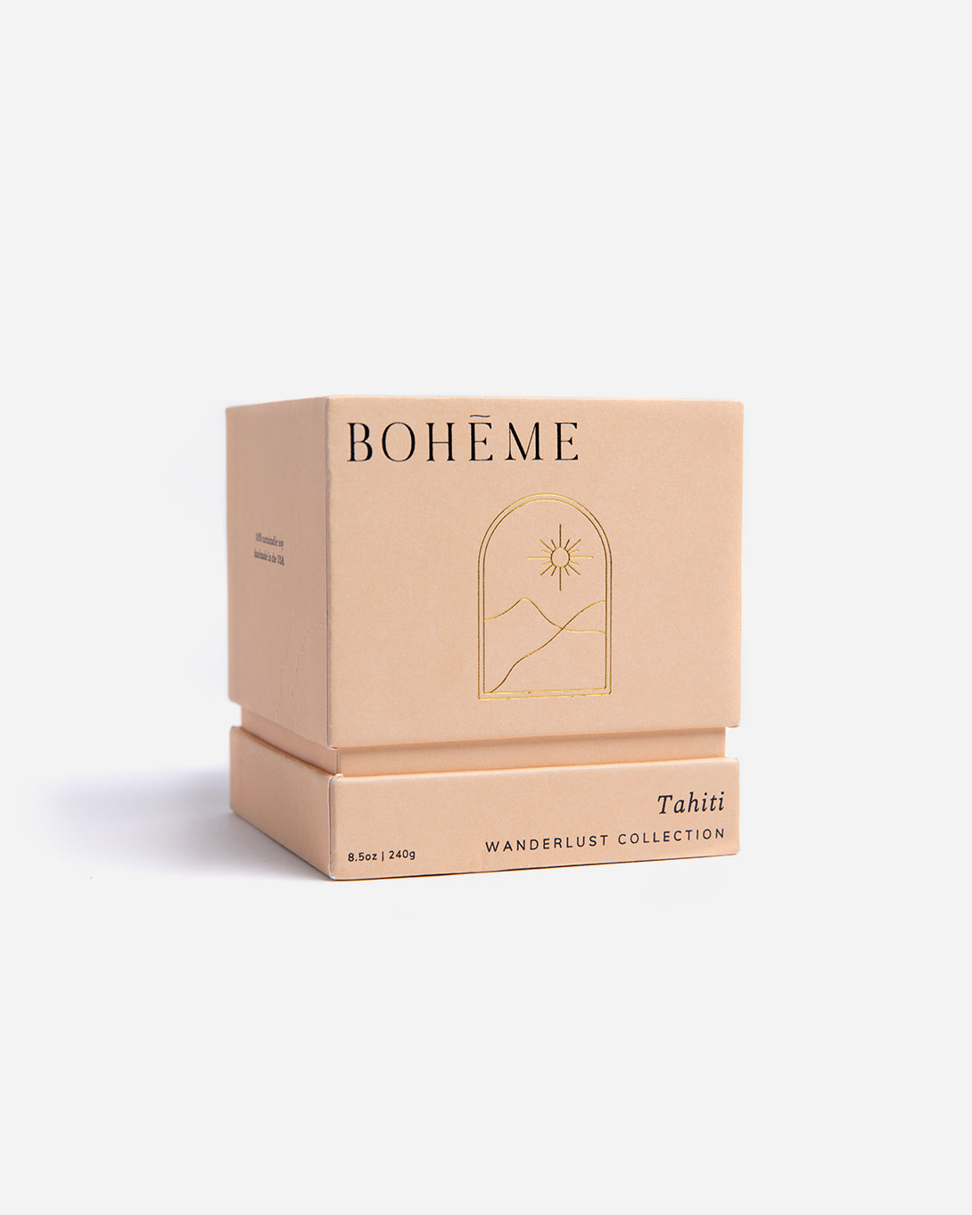 Tahiti candle for men and women unisex boheme