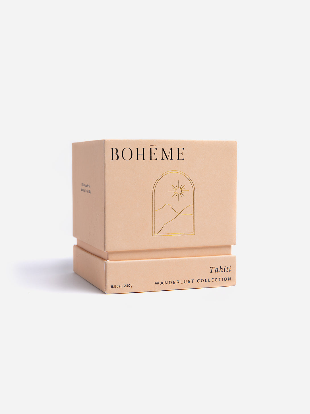 Tahiti candle for men and women unisex boheme