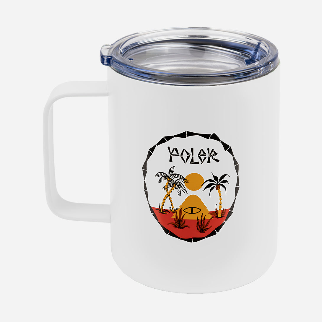 White Poler Insulated Mug