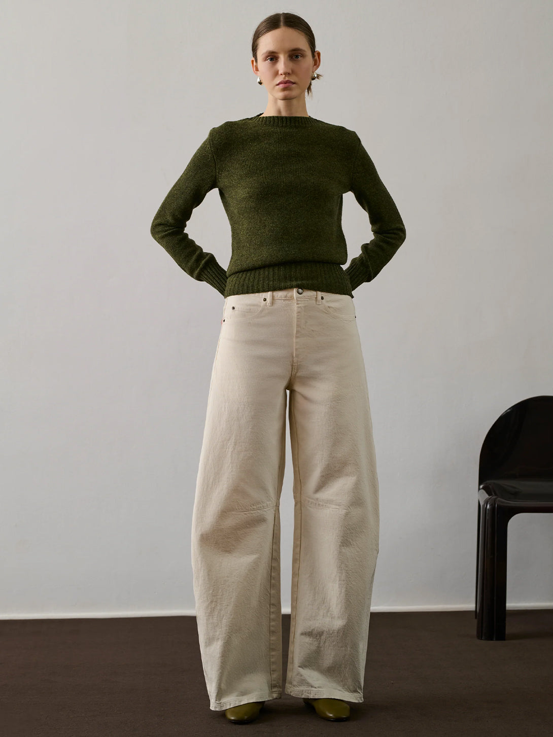 Ecru Gaspard Womens White Denim Jeans Soeur 